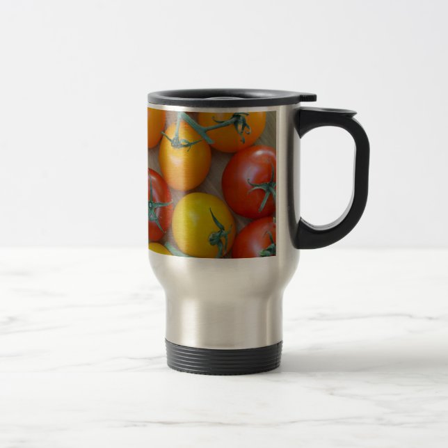 Caneca Térmica Tomates pequenos coloridos (Direita)