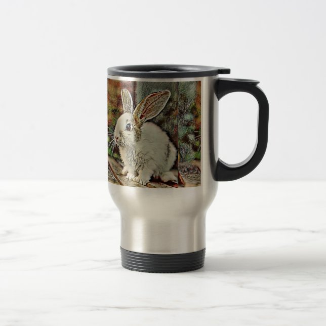 Caneca Térmica toony bunny (Direita)
