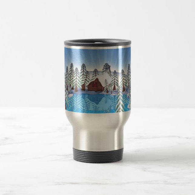 Caneca Térmica Top Of Hill - Lake View (Centro)