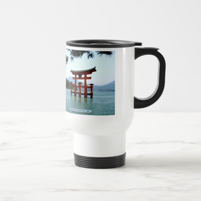 Caneca Térmica Torii gate, Itsukushima Shrine, Japão (Direita)