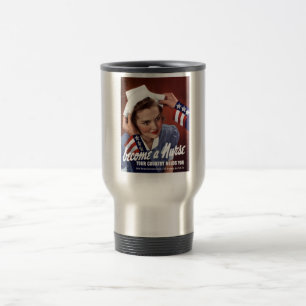 Caneca Térmica Torna-se uma enfermeira