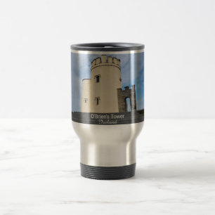 Caneca Térmica Torre O'Brien Irlanda Lembrança Copo de Viagem