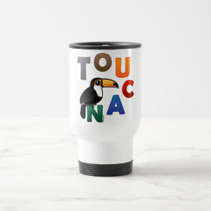 Caneca Térmica Toucan colorido