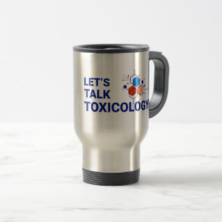 Caneca Térmica Toxicologia das conversas de Viagem/Viagem ao trab