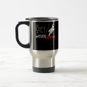 Caneca Térmica Trabalhe melhor no mundo do melhor trabalho melhor