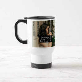 Caneca Térmica Trabalho de arte de duas fotos personalizadas - Sl