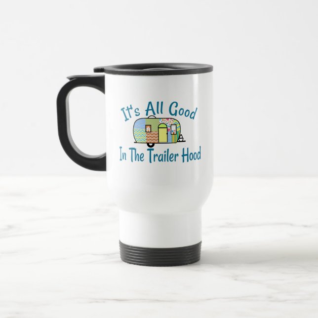 Caneca Térmica Trailer Hood Camper Mugs (Esquerda)