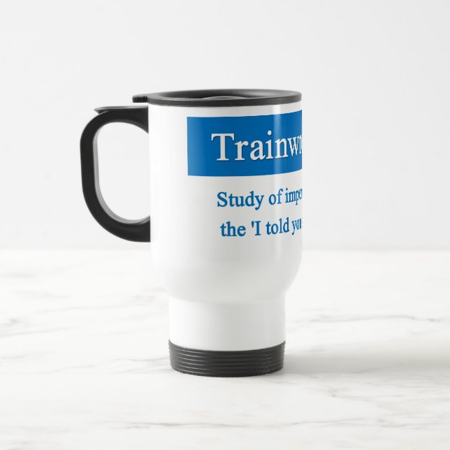 Caneca Térmica Train Wreck Mug (Esquerda)