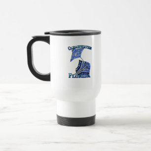 Caneca Térmica Traje Tribal de Vacinação da Flórida Clearwater