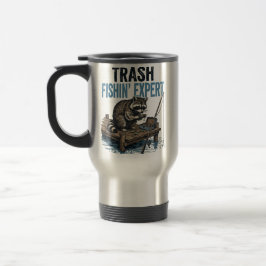 Caneca Térmica Trash Fishin' Expert Raccoon