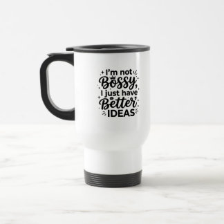 Caneca Térmica Travel Mug 15 oz Bossy Commute Companion