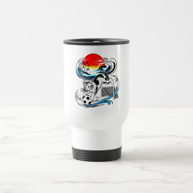 Caneca Térmica Travel Mugs – Perfect for Sports Fans & Pet Lovers (Centro)