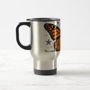 Caneca Térmica Travesseira Lombar Borboleta Monarca Ícone America