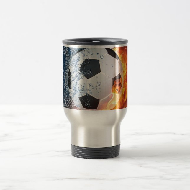 Caneca Térmica Travesseiro de Arremesso de Bola de Futebol/Futebo (Centro)