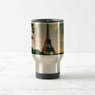 Caneca Térmica Travesseiro decorativo da torre Eiffel