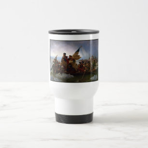 Caneca Térmica TRAVESSIA DO DELAWARE 1776: General George Washing