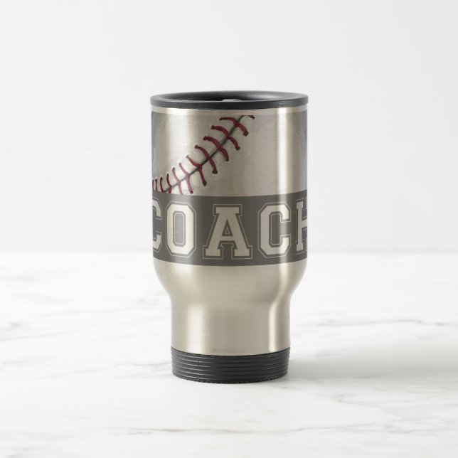 Caneca Térmica Treinador Baseball (Centro)