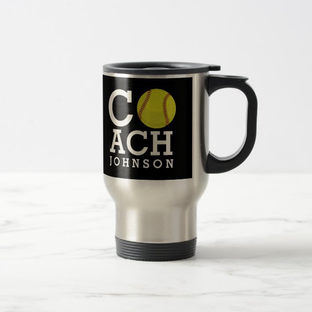 Caneca Térmica Treinador conhecido feito sob encomenda do (Direita)