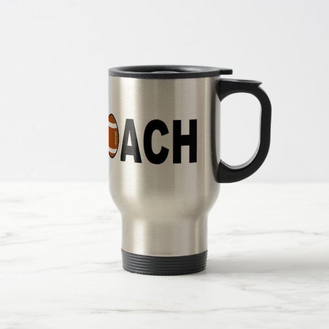 Caneca Térmica Treinador de futebol personalizado (Direita)
