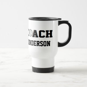 Caneca Térmica Treinador do voleibol - personalizado