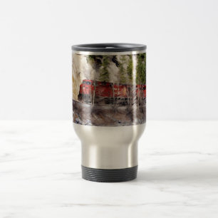 Caneca Térmica Trem das Montanhas Rochosas