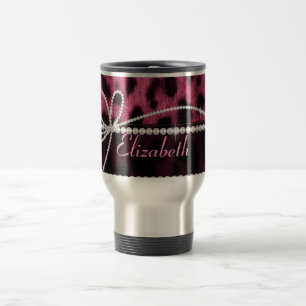 Caneca Térmica Trendy chic, mocinha-rosa-rosa-rosa-quente