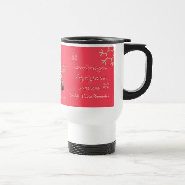 Caneca Térmica Trendy Você É Um Feliz Natal (Direita)