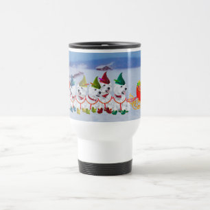Caneca Térmica Trenó de Natal