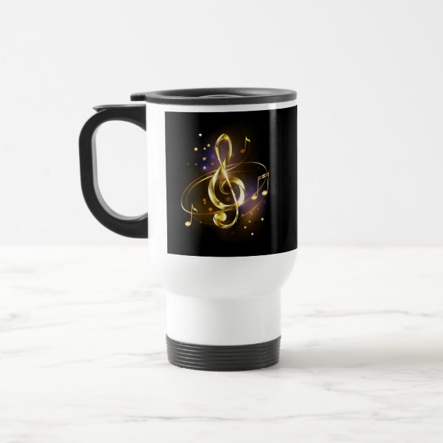 Caneca Térmica Trevo de Ouro Música (Esquerda)