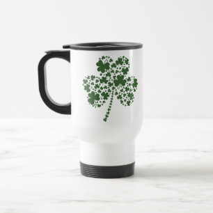 Caneca Térmica Trevo irlandês do trevo do Dia de São Patrício