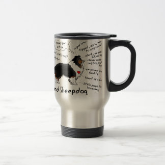 Caneca Térmica Tri sheltie preto