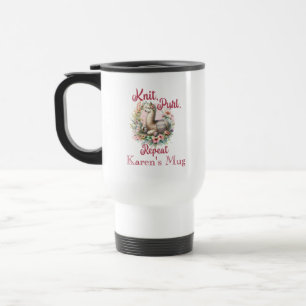 Caneca Térmica tricô de Alpaca