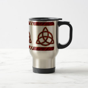 Caneca Térmica Triquetra Red Silk