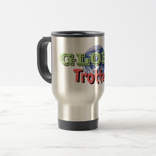 Caneca Térmica TrotterGlobo (Frente Esquerda)