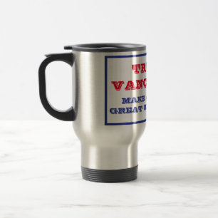 Caneca Térmica Trump Vance Torna o Excelente Americano novamente