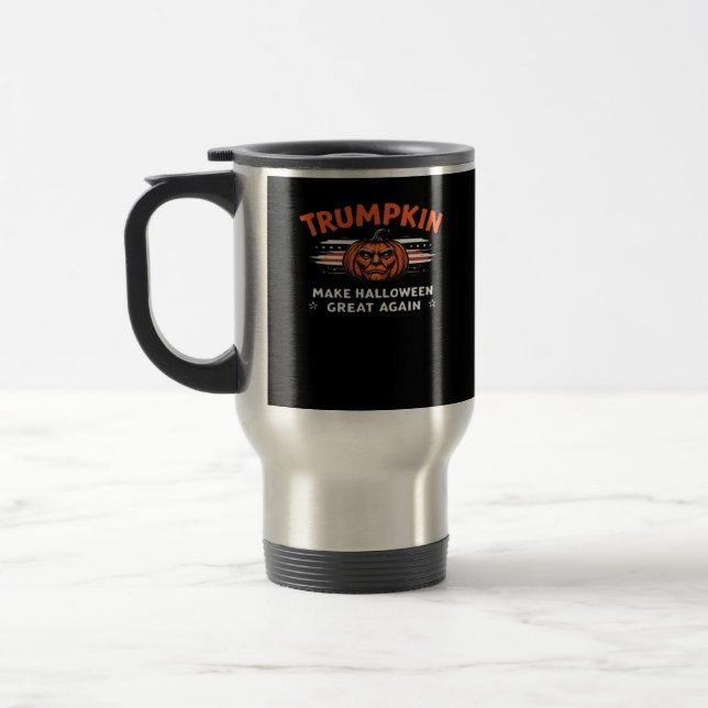 Caneca Térmica Trumpkin Torna O Excelente De Halloween Clássico N (Esquerda)
