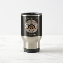 Caneca Térmica + TRVL MUG PERSONALIZADO - whit/blk - Camo Stainle