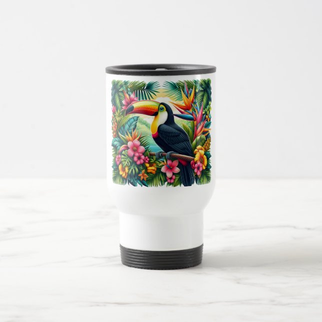 Caneca Térmica Tucano tropical/da selva ave Brasil (Centro)