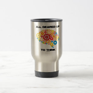 Caneca Térmica Tudo alinhado acima para pensar (cérebro das