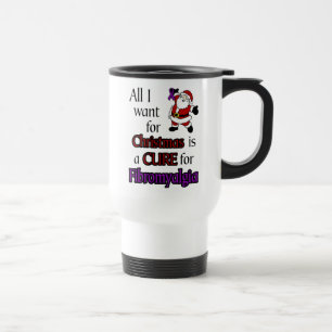 Caneca Térmica Tudo o que eu quero para Natal/Papais noeis...Fibr