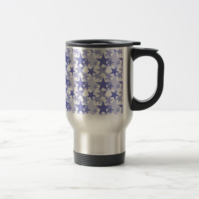 Caneca Térmica Tulipa da violeta das estrelas 3 (Direita)