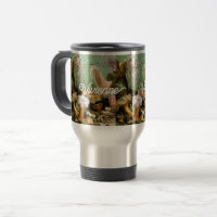 Tumbler com alça, tampa e palha, sem manchas