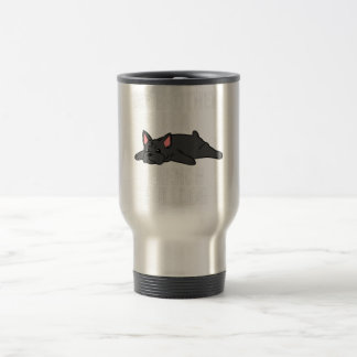 Caneca Térmica Tumbler da Garota do Buldogue Francês | Presentes 