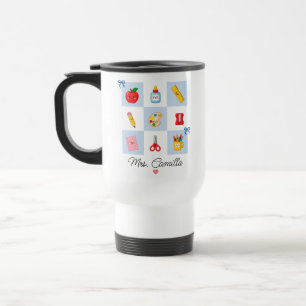 Caneca Térmica Tumbler Personalizado para Professores, Nome Perso