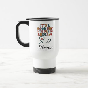 Caneca Térmica Tumbler Personalizado para Veterinário, Animal Per