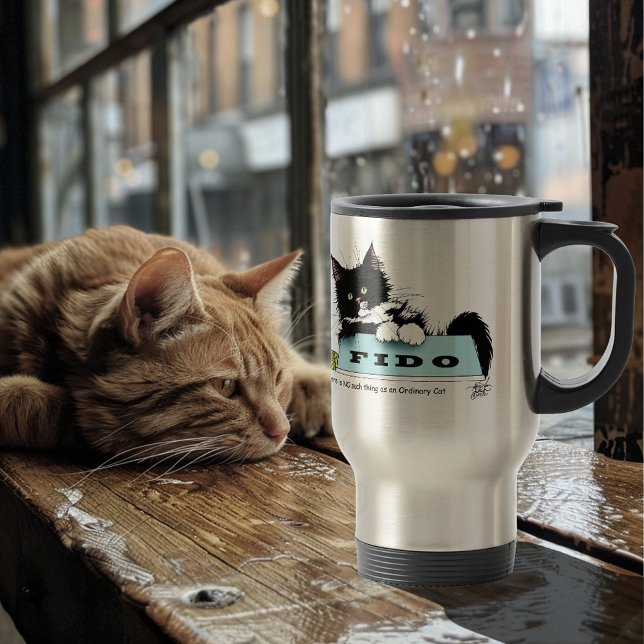 Caneca Térmica Tuxedo Kitten Dog's Bowl (Criador carregado)