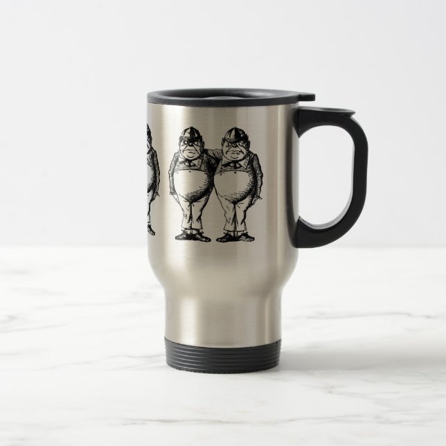 Caneca Térmica Tweedle Dee e Tweedle Dum (Direita)