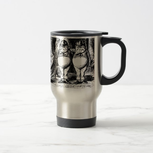 Caneca Térmica Tweedle Dum e Tweedle Dee (Direita)