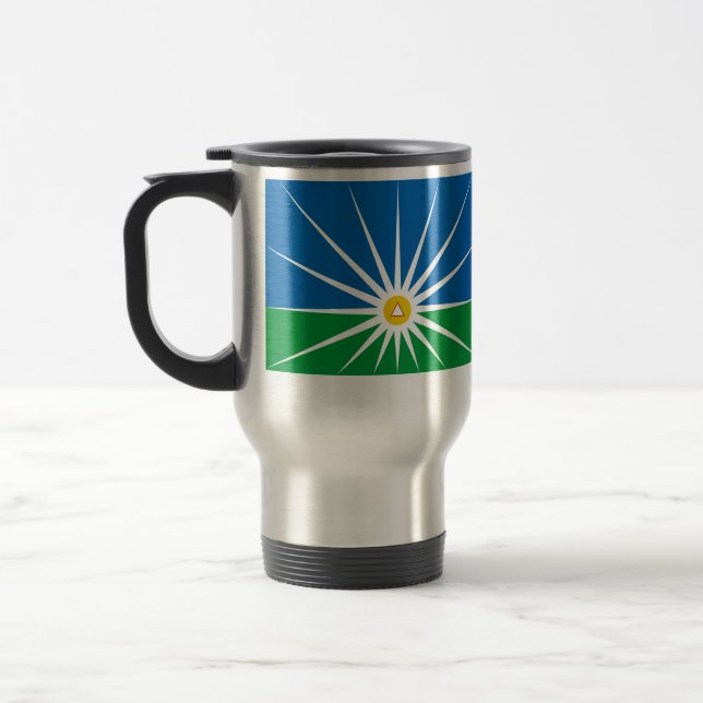 Caneca Térmica Uberlandia Minasgerais bandeira de Brasil, Brasil (Esquerda)
