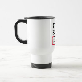 Caneca Térmica Um Amigo Doce Como Você - Camiseta de Citação Sinc